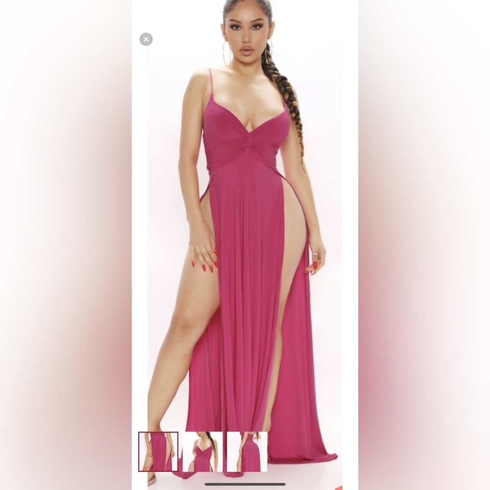 Sexy fashion nova maxi dress